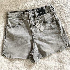 Super High Waisted Brand New With Tags Express Mom Shorts Size 2 For Summer